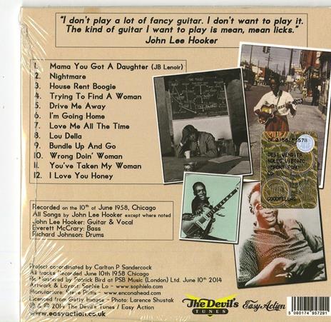 I'm Going Home - CD Audio di John Lee Hooker - 2