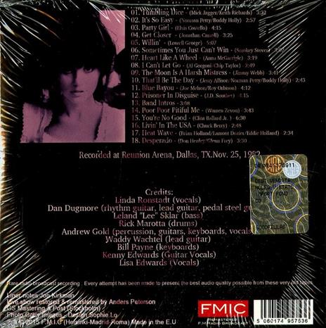 Where the Catfish Play - CD Audio di Linda Ronstadt - 2