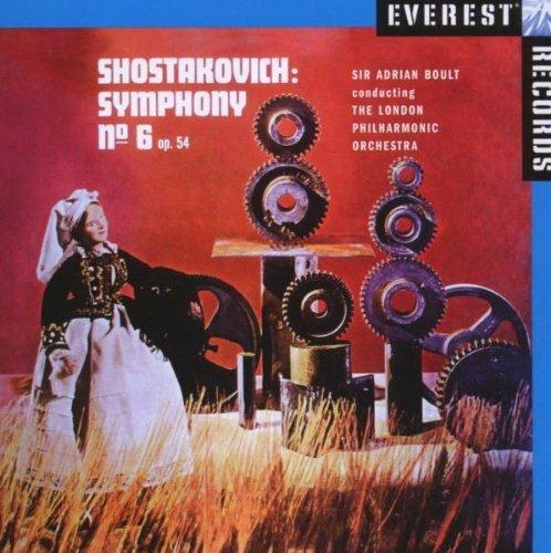 Sinfonia n.6 - CD Audio di Dmitri Shostakovich,Sir Adrian Boult