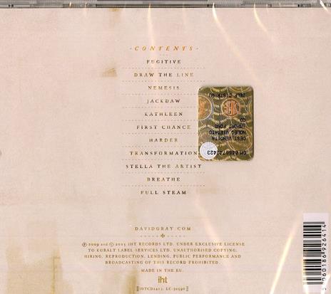 Draw the Line - CD Audio di David Gray - 2