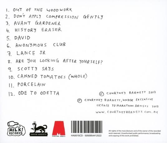 Double Ep. A Sea Of.. - CD Audio di Courtney Barnett - 2