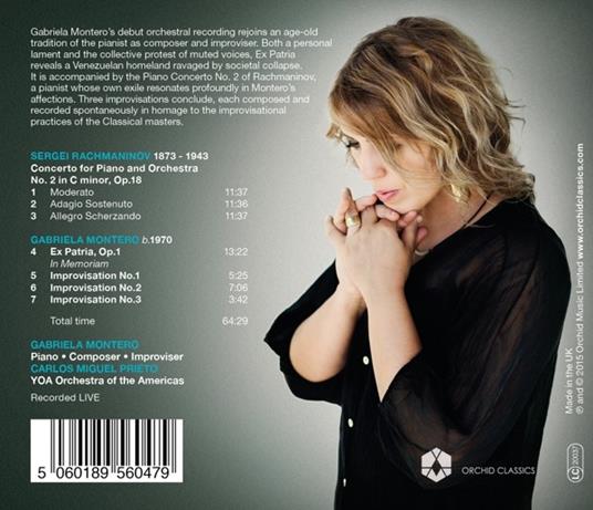 Gabriela Montero - CD Audio di Gabriela Montero - 2