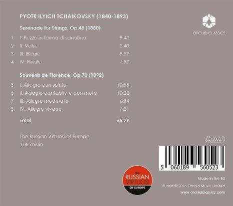 Serenade For - CD Audio di Pyotr Ilyich Tchaikovsky - 2