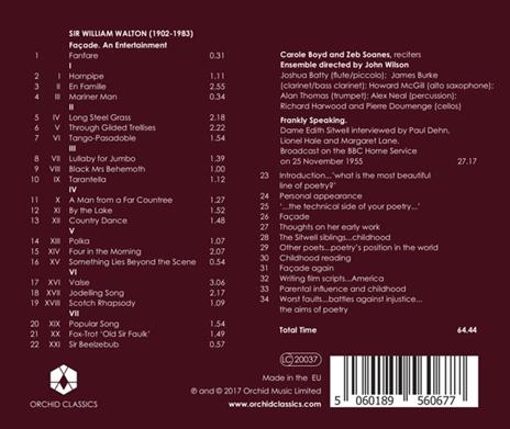 Waltonfacade - CD Audio - 2