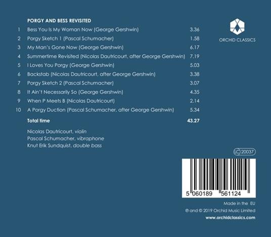 Porgy & Bess Revisited - CD Audio - 2