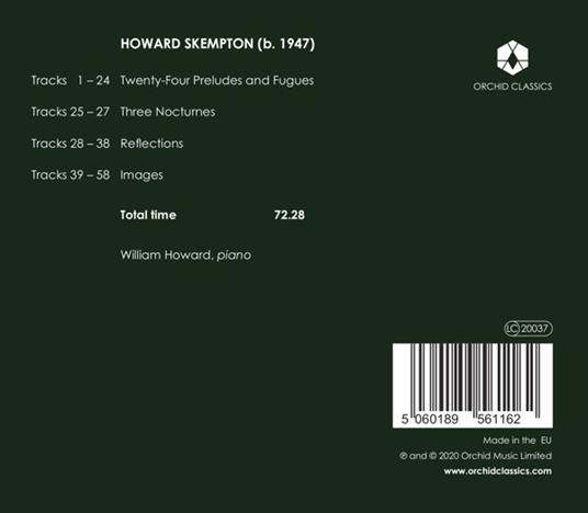 Piano Works - CD Audio di William Howard,Howard Skempton - 2