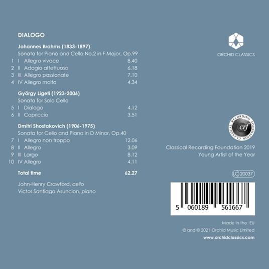 John-Henry Crawford: Dialogo - CD Audio - 2