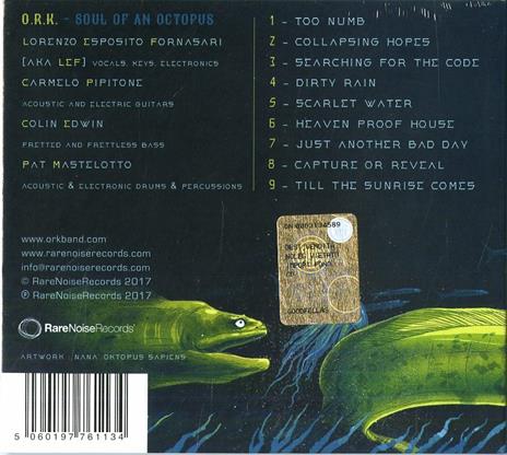 Soul of An Octopus - CD Audio di ORk - 2
