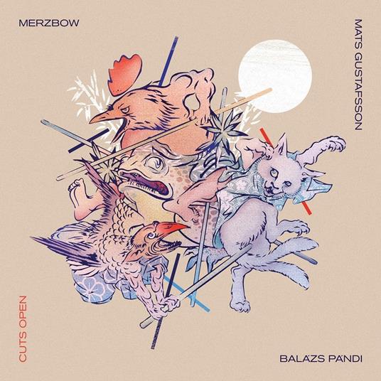 Cuts Open - CD Audio di Merzbow,Mats Gustafsson,Balazs Pandi