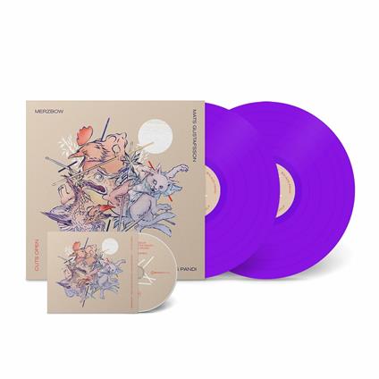 Cuts Open (Purple Coloured Vinyl) - Vinile LP di Merzbow,Mats Gustafsson,Balazs Pandi