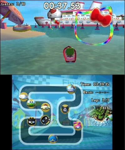 Hello Kitty 3D Racing - 3DS - 3