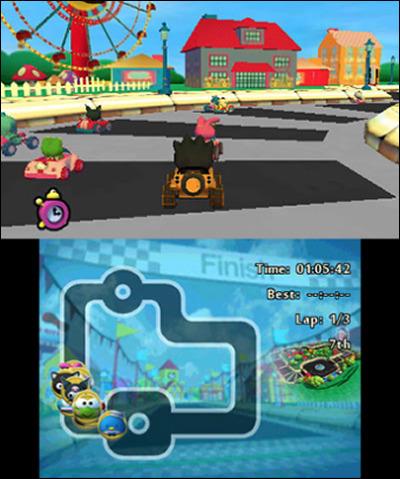 Hello Kitty 3D Racing - 3DS - 5