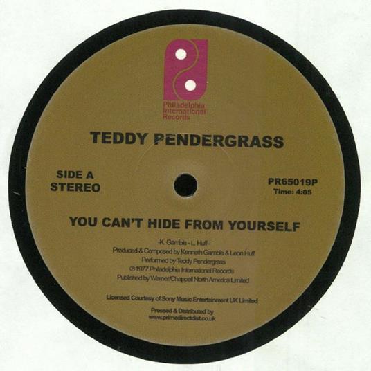 You Can't Hide from... - Vinile LP di Teddy Pendergrass