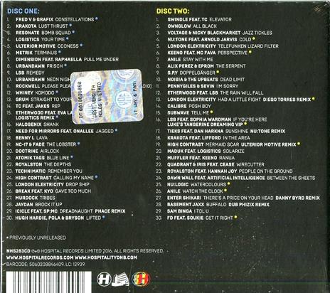 Drum & Bass. Hospitality 2016 - CD Audio - 2