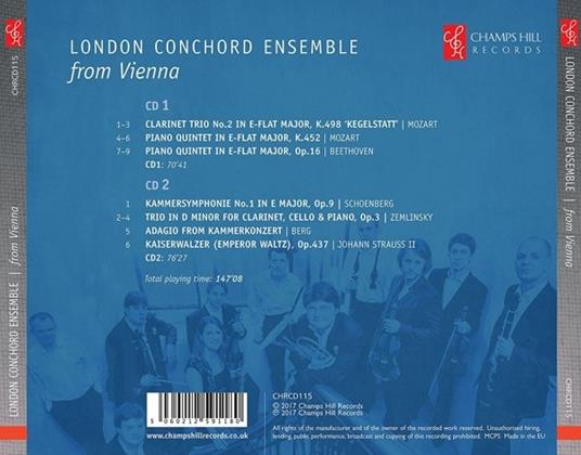 From Vienna - CD Audio di London Conchord Ensemble - 2