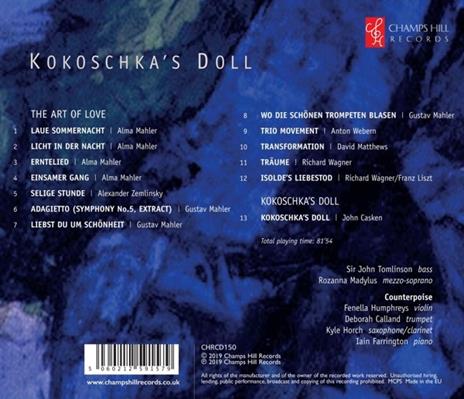 John Casken. Kokoschka'S Doll - CD Audio di John-Rozanna Madylus-Counterpoise Ensemble Tomlinson - 2