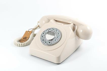 Telefono Vintage Gpo 746 Push Button Ivory