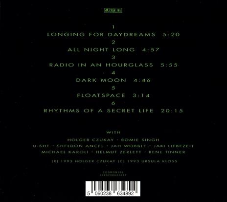 Moving Pictures - CD Audio di Holger Czukay - 2