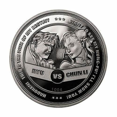 Street Fighter 30Th Anniversary Versus Collectors Limited Edition Coin Silver Variant