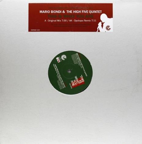 This Is What You Are (Opolopo Remix) - Vinile LP di Mario Biondi