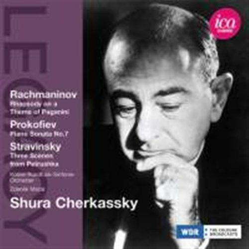 Rapsodia su un tema di Paganini / Sonata n.7 / 3 Scene da Petrouchka - CD Audio di Sergei Prokofiev,Sergei Rachmaninov,Igor Stravinsky,Shura Cherkassky