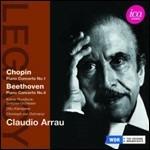 Concerto per pianoforte n.1 / Concerto per pianoforte n.4 - CD Audio di Ludwig van Beethoven,Frederic Chopin,Claudio Arrau,Otto Klemperer,Christoph von Dohnanyi