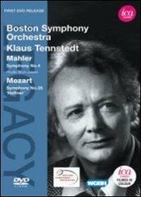 Klaus Tennstedt conducts Mahler & Mozart (DVD) - DVD di Gustav Mahler,Wolfgang Amadeus Mozart,Klaus Tennstedt,Boston Symphony Orchestra