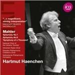 Sinfonie n.1, n.8 - CD Audio di Gustav Mahler,Hartmut Haenchen