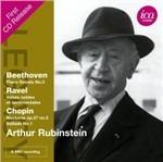 Sonata n.3 in Do Maggiore Op.2 n.3 - CD Audio di Ludwig van Beethoven,Arthur Rubinstein