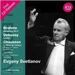 Sinfonia n.3 / La mer / La mort de l'amour - CD Audio di Johannes Brahms,Claude Debussy,Ernest Chausson,London Symphony Orchestra,Evgeny Svetlanov