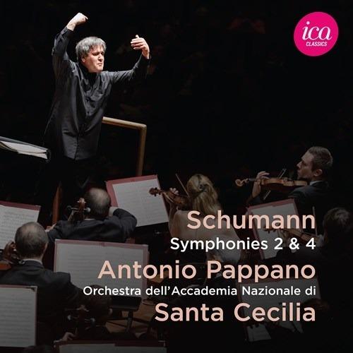 Sinfonia n.2 op.61, n.4 op.120 - CD Audio di Robert Schumann,Antonio Pappano,Orchestra dell'Accademia di Santa Cecilia