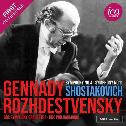 Sinfonie n.4, n.11 - CD Audio di Dmitri Shostakovich,Gennadi Rozhdestvensky