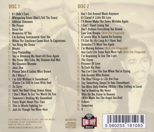 Ultimate Collection - CD Audio di Ink Spots - 2