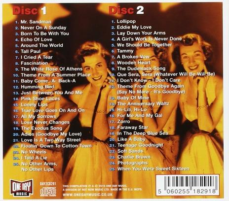 Greatest Hits - CD Audio di Chordettes - 2