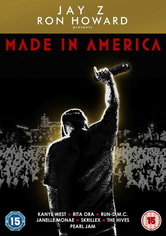 Made in America. Kanye West, Skrillex, Pearl Jam (DVD) - DVD