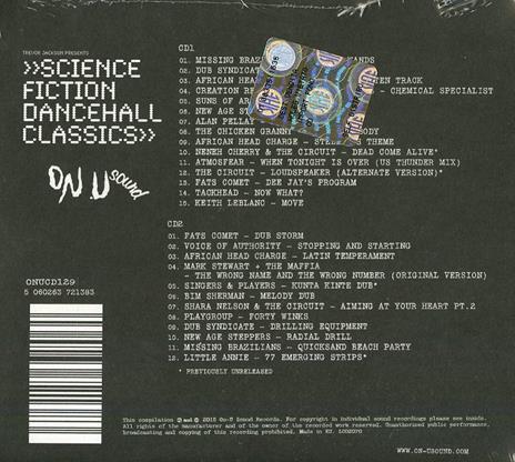 Science Fiction Dancehall Classics - CD Audio di Trevor Jackson - 2