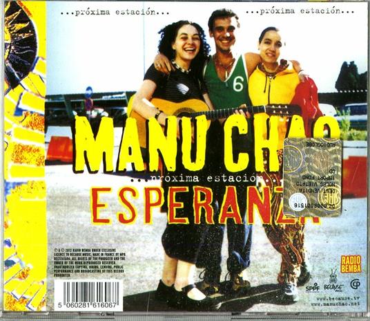 Proxima estacion Esperenza - CD Audio di Manu Chao - 2