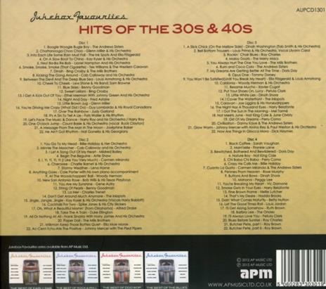Hits of the 30s & 40s - CD Audio - 2