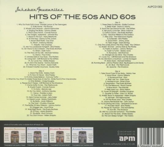 Jukebox Favourites. Hits of the 50's and 60's - CD Audio - 2