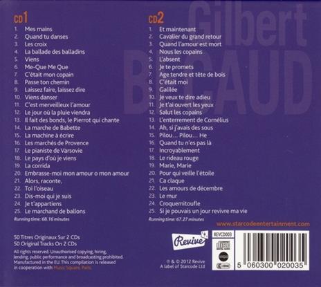 Monsieur 100,000 Volts - CD Audio di Gilbert Bécaud - 2