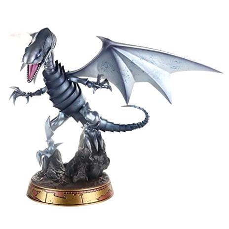 cosmic group 75656 - yu-gi-oh! - Blue Eyes White Dragon Silver - Statua 35cm