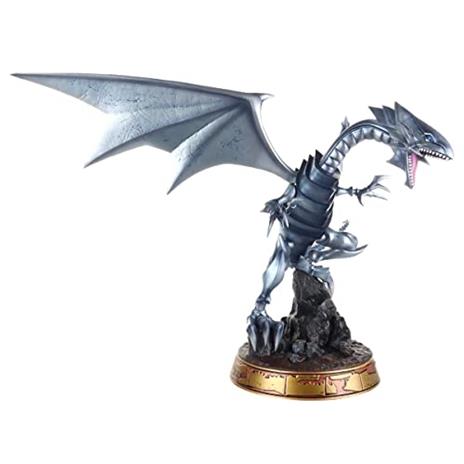 cosmic group 75656 - yu-gi-oh! - Blue Eyes White Dragon Silver - Statua 35cm - 2