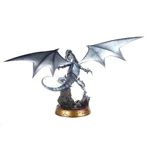 cosmic group 75656 - yu-gi-oh! - Blue Eyes White Dragon Silver - Statua 35cm - 3