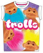 T-Shirt bambina Trolls. Big Print Sublimation