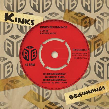 Kinks Beginnings - CD Audio