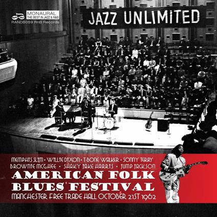 American Folk Blues Festival Live in Manchester 1962 - CD Audio