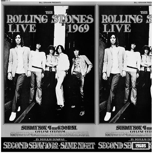 Live at the Oakland Coliseum 1969 - Vinile LP di Rolling Stones