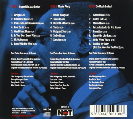 Incredible Jazz Guitar - CD Audio di Wes Montgomery - 2