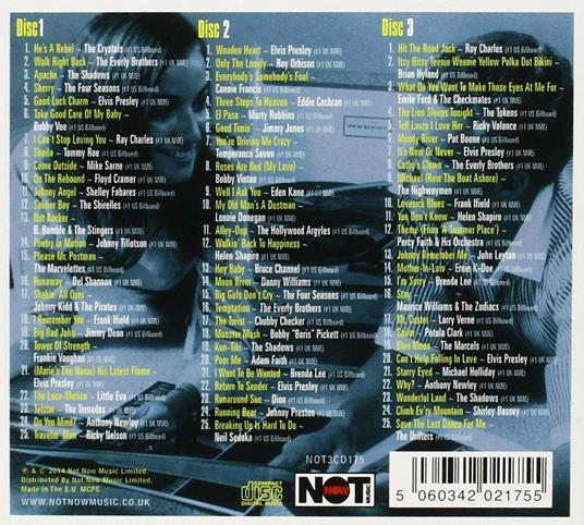 N.1 Hits of the 60's - CD Audio - 2