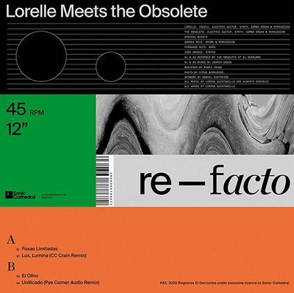 Re-Facto - Vinile LP di Lorelle Meets the Obsolete